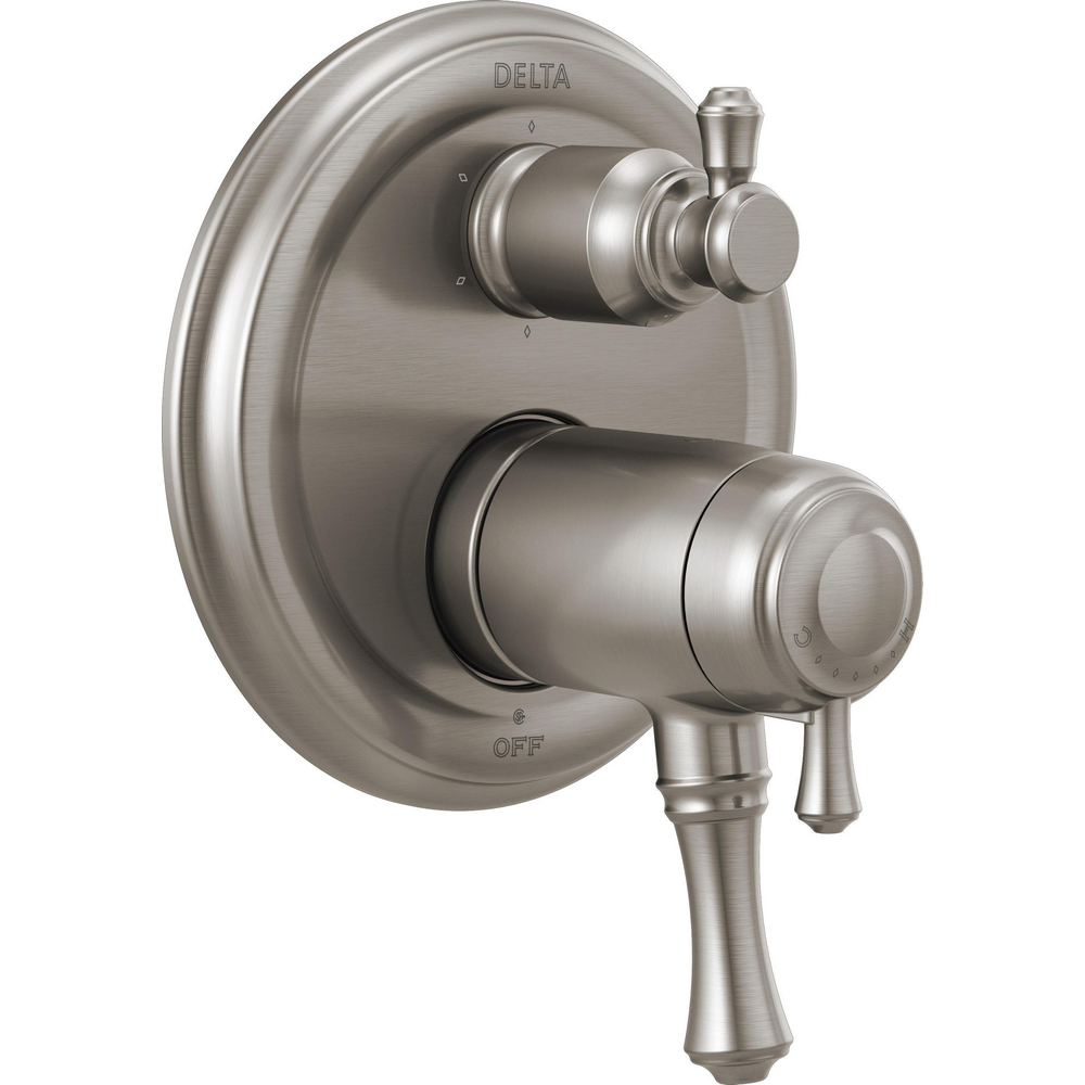 Delta T27T997 Traditional TempAssure 17T Series Valve Trim 6 Setting Diverter Stainless