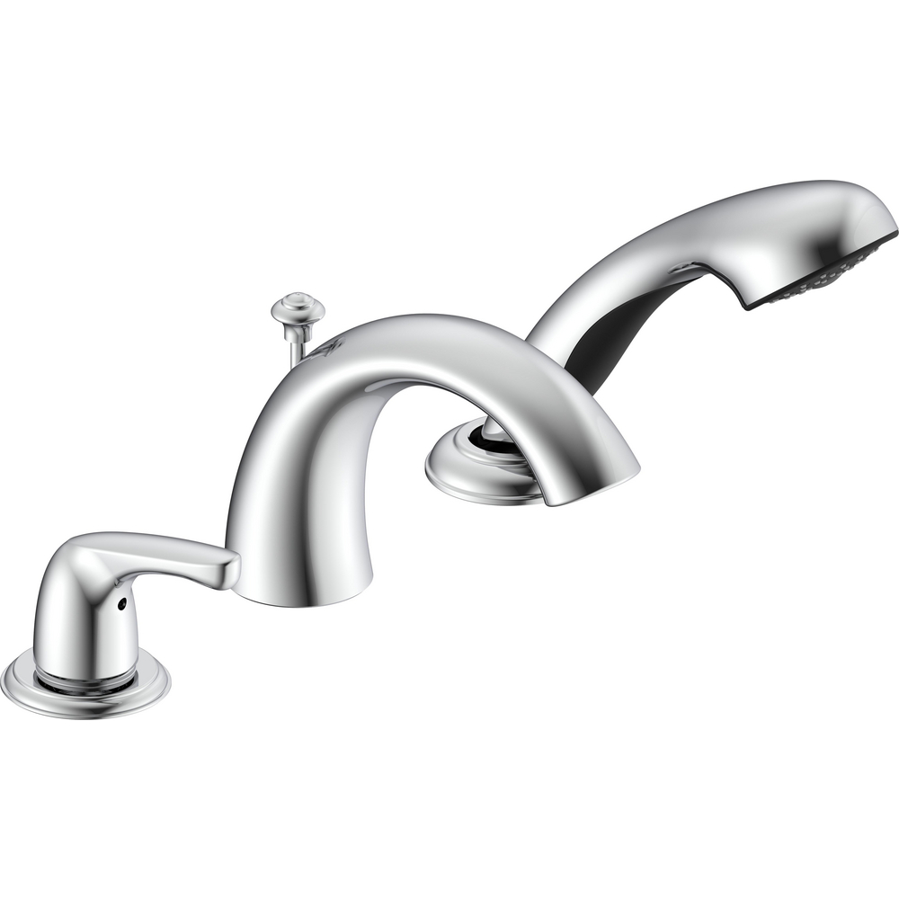 Delta T3716-H20 Classic 3 Hole Roman Tub With Handshower Chrome