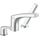 Delta T3734 Wynne Roman Tub Trim With Handshower Chrome