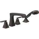 Delta T4764-RB Ashlyn Roman Tub with Hand Shower Trim Venetian Bronze
