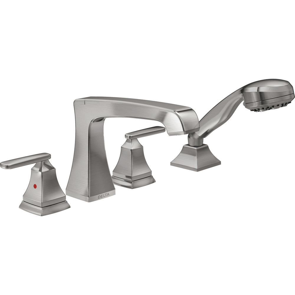 Delta T4764-SS Ashlyn Roman Tub with Hand Shower Trim Stainless