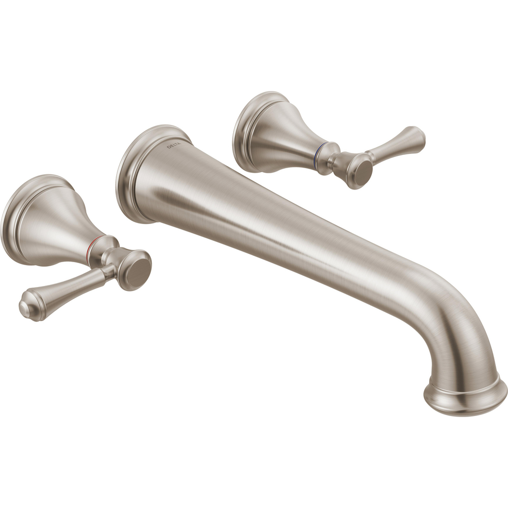 Delta T5797-SSWL Cassidy Wall Mount Tub Filler Trim Stainless