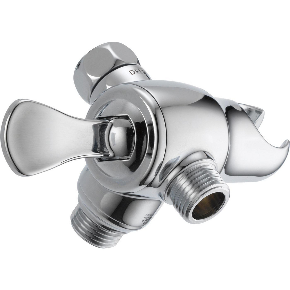 Delta U4920-PK Universal 3-Way Shower Arm Diverter with Hand Shower Mount Chrome