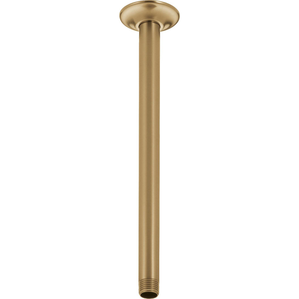 Delta U4998-CZ Universal Shower Arm & Flange 14" Ceiling Mount Champagne Bronze
