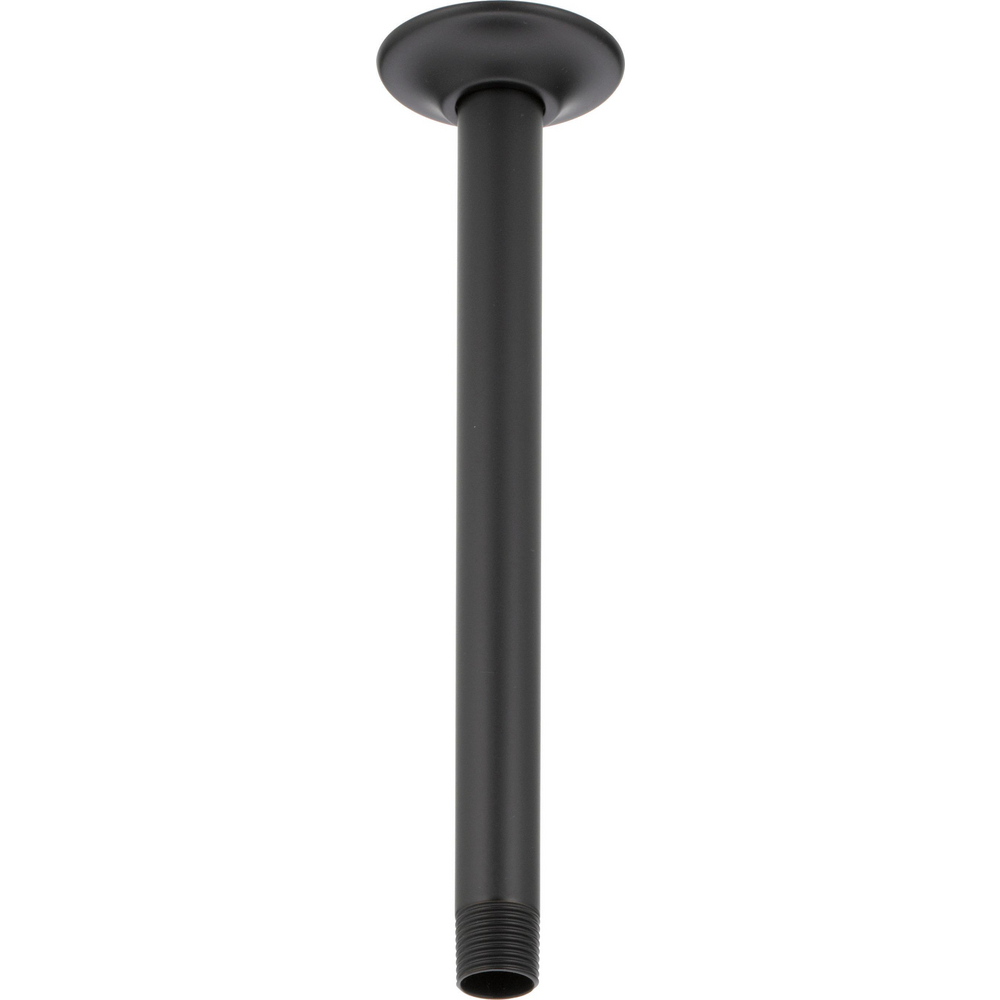 Delta U4999-BL Universal 9" Shower Arm and Flange Matte Black