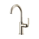 Brizo 61044LF-PN Litze Arc Spout Bar Faucet Polished Nickel