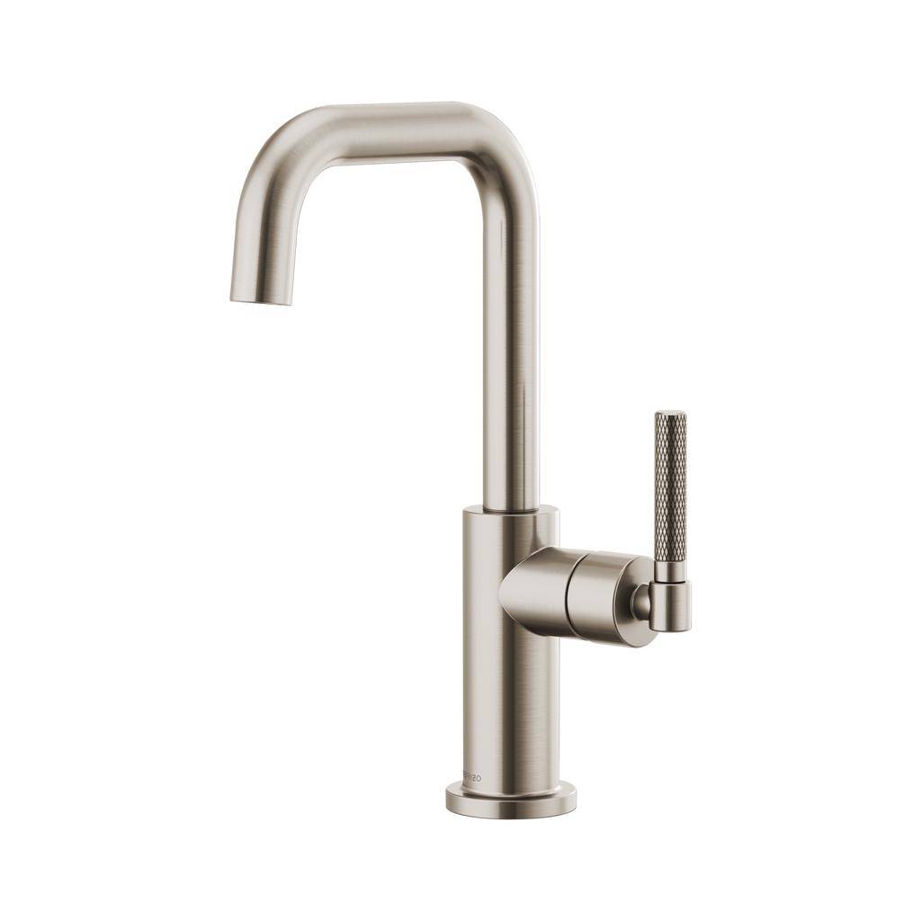 Brizo 61053LF-SS Litze Square Spout Bar Faucet Stainless