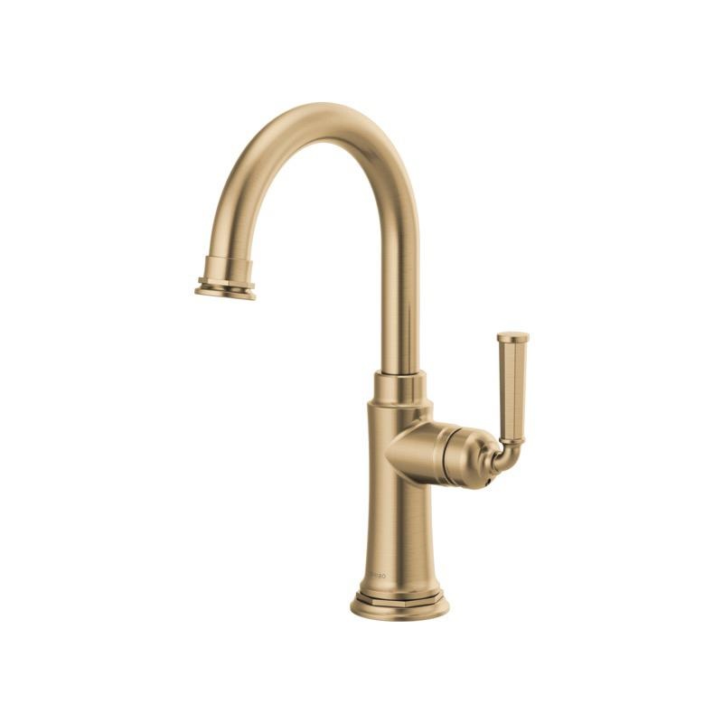 Brizo 61074LF Rook Single Handle Bar Faucet Luxe Gold