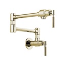 Brizo 62843LF-PN Litze Wall Mounted Pot Filler Polished Nickel