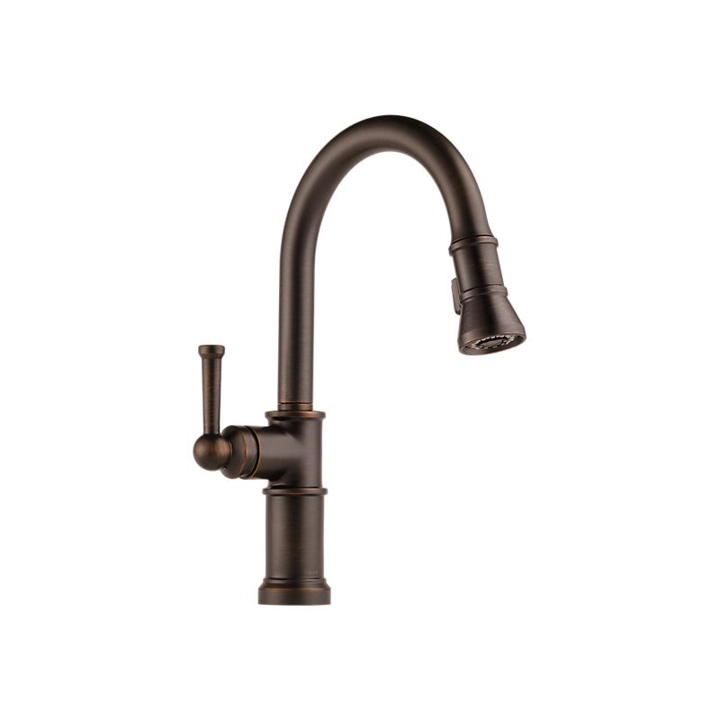 Brizo 63025LF ARTESSO Single Handle Pull Down Kitchen Faucet