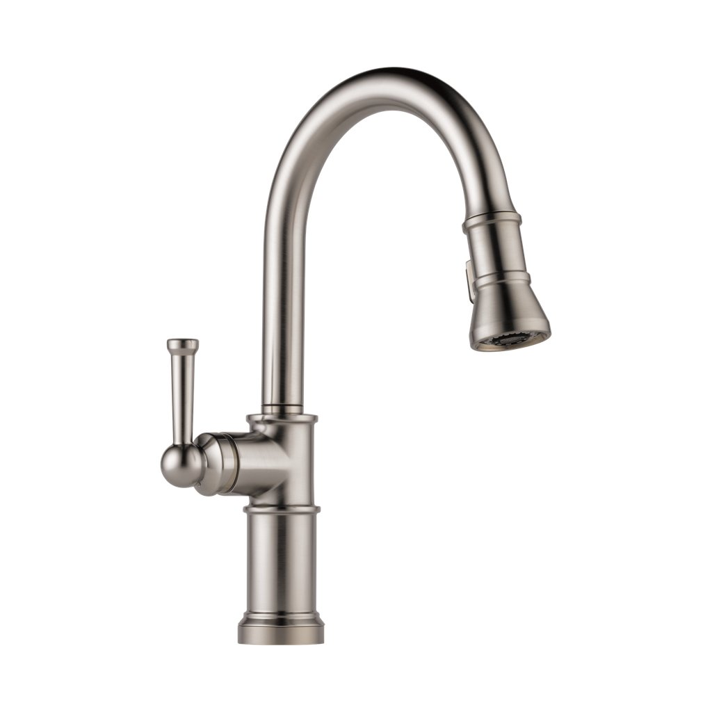 Brizo 63025LF-SS ARTESSO Single Handle Pull Down Kitchen Faucet