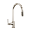 Brizo 63043LF-SS Litze Arc Spout Pull Down Knurled Handle Stainless