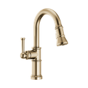 Brizo 63925LF-GL Artesso Pull Down Prep Faucet Luxe Gold