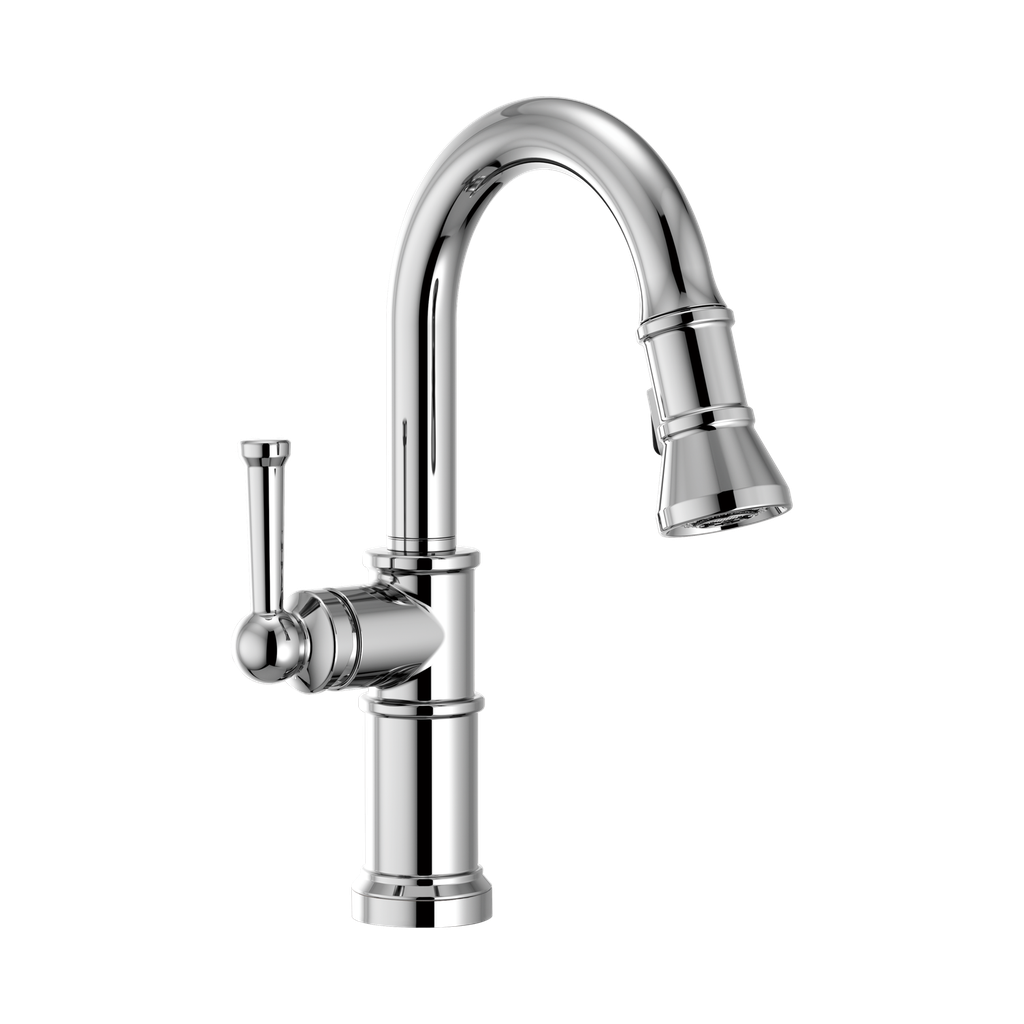 Brizo 63925LF-PC Artesso Pull Down Prep Faucet Chrome