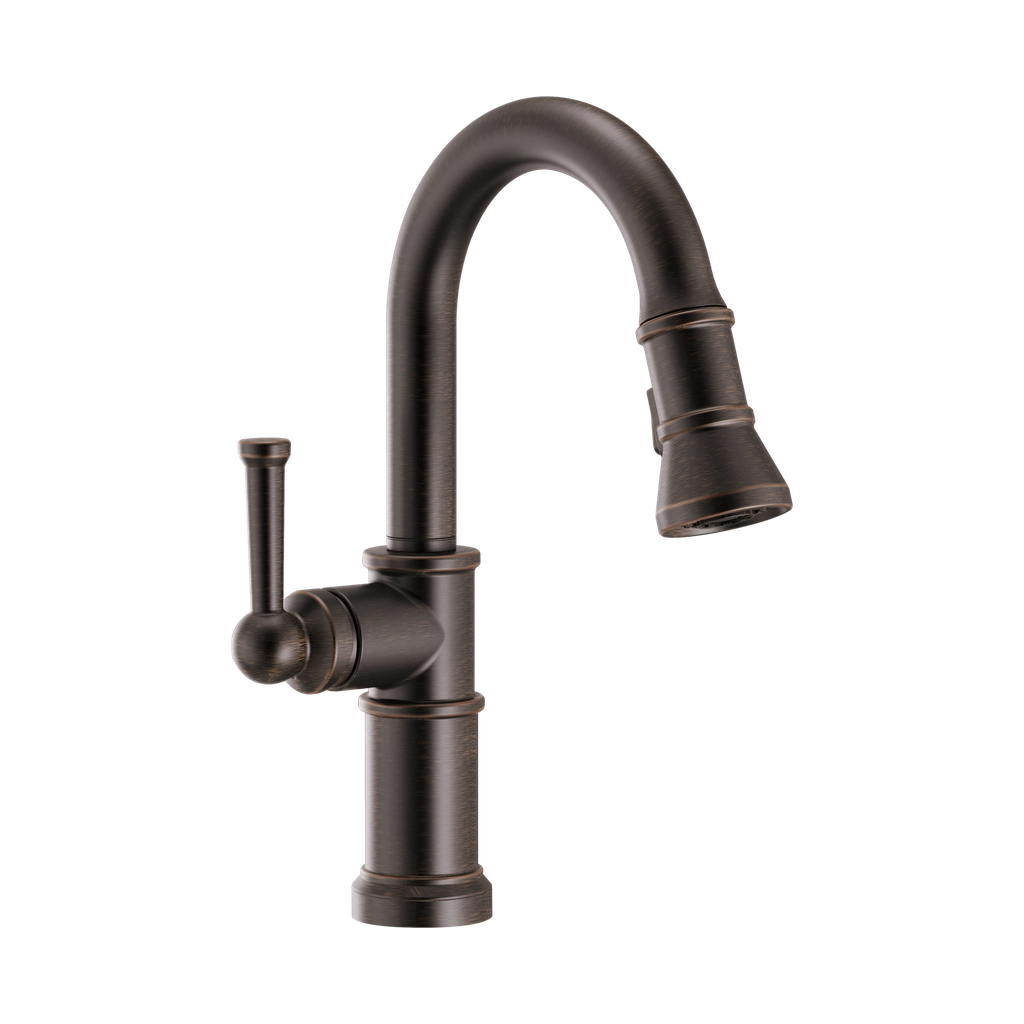Brizo 63925LF-RB Artesso Pull Down Prep Faucet Venetian Bronze