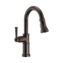 Brizo 63925LF-RB Artesso Pull Down Prep Faucet Venetian Bronze