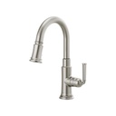 Brizo 63974LF Rook Single Handle Pull Down Prep Kitchen Faucet Stainless