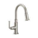 Brizo 63974LF-SS Rook Single Handle Pull Down Prep Kitchen Faucet Stainless
