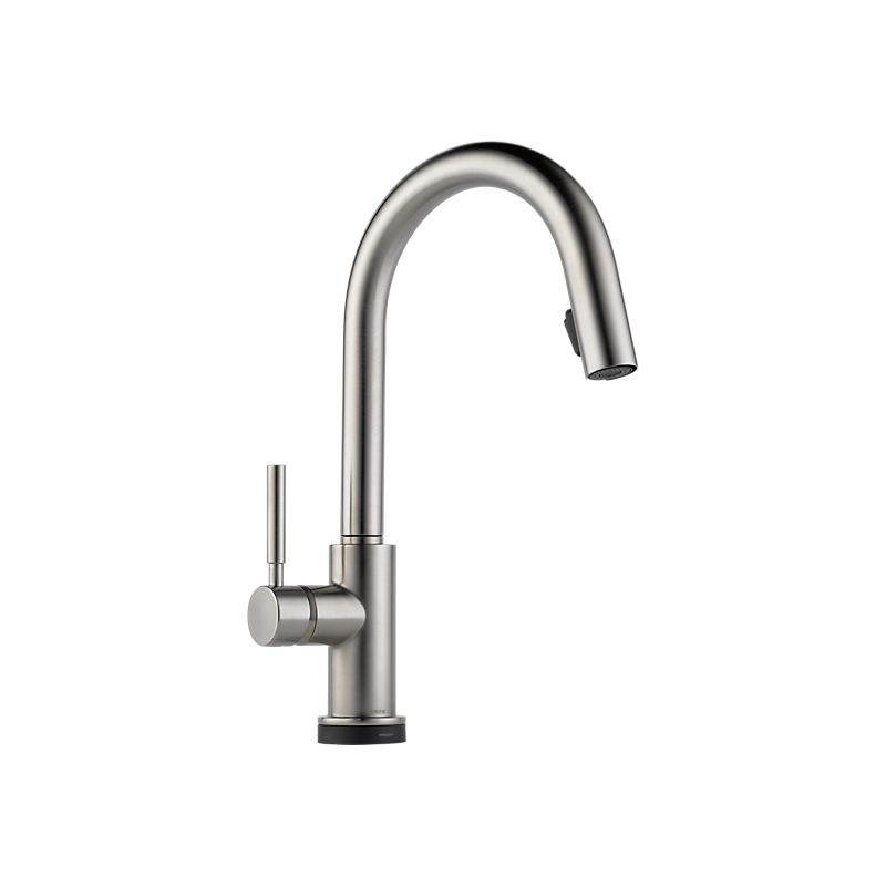 Brizo 64020LF SOLNA Single Handle Pull Down Smart Touch Kitchen Faucet Stainless Steel