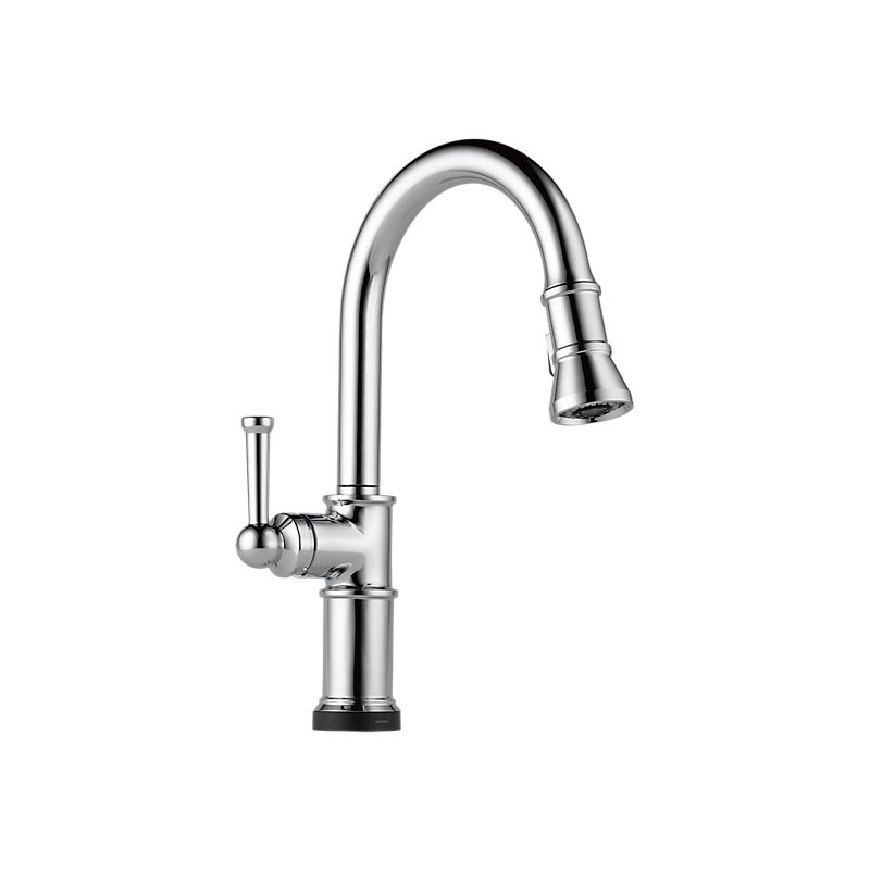 Brizo 64025LF ARTESSO Single Handle Pull Down Smart Touch Kitchen Faucet