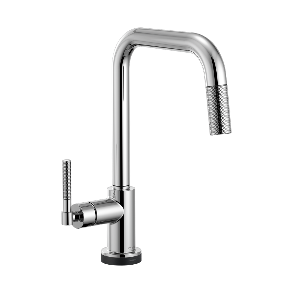 Brizo 64053LF-PC Litze Smart Touch Pull Down Square Spout Knurled Handle Chrome