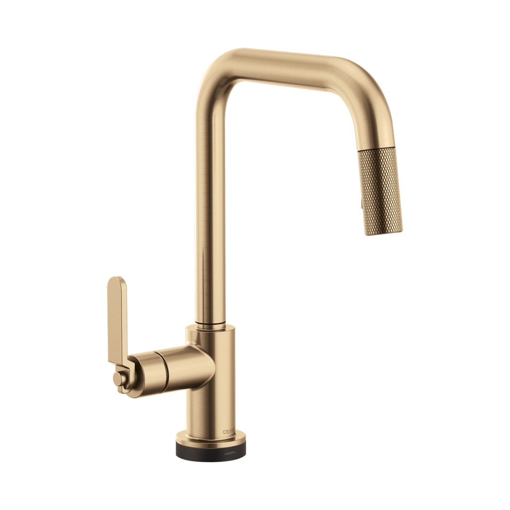 Brizo 64054LF-GL Litze Smart Touch Pull Down Square Spout Faucet Luxe Gold