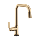 Brizo 64054LF-GL Litze Smart Touch Pull Down Square Spout Faucet Luxe Gold
