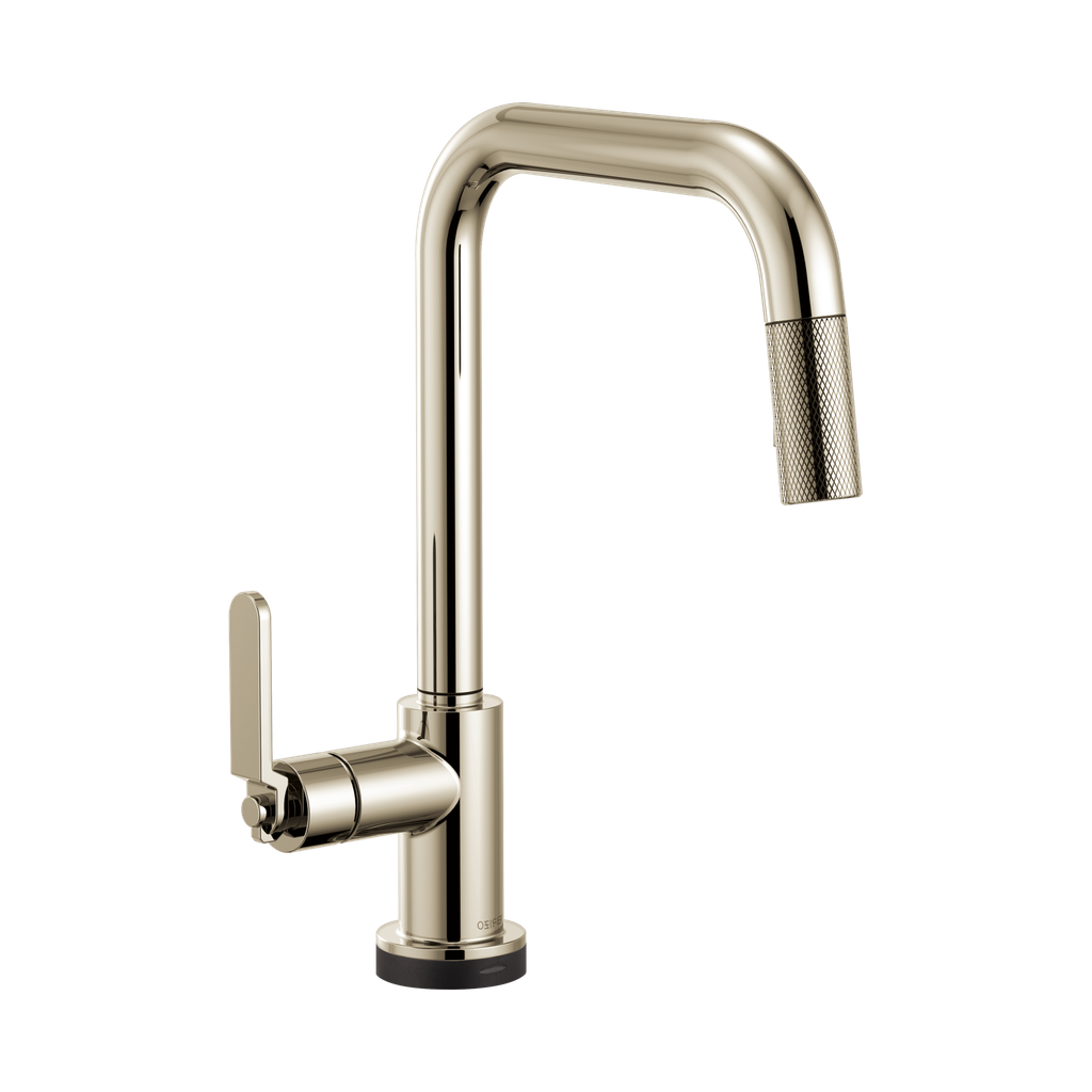 Brizo 64054LF-PN Litze Smart Touch Pull Down Square Spout Faucet Polished Nickel