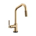 Brizo 64063LF-GL Litze Smart Touch Pull Down Angled Spout Faucet Luxe Gold