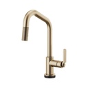 Brizo 64064LF Litze Smart Touch Pull Down Angled Spout Faucet Luxe Gold