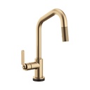 Brizo 64064LF-GL Litze Smart Touch Pull Down Angled Spout Faucet Luxe Gold