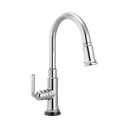 Brizo 64074LF-PC Rook Pull Down Kitchen Faucet With Smart Touch Chrome