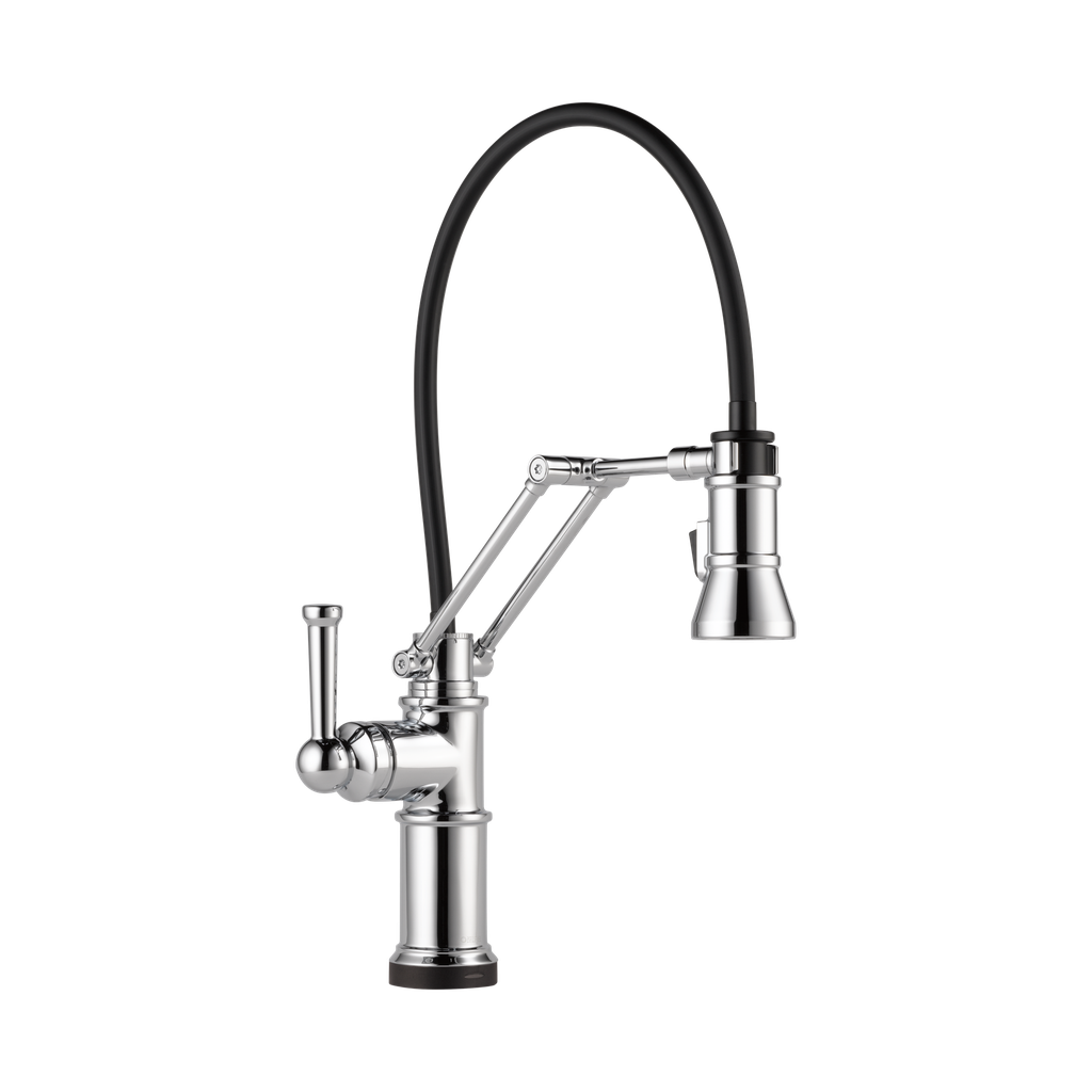Brizo 64225LF-PC Artesso Smart Touch Articulating Kitchen Faucet Chrome