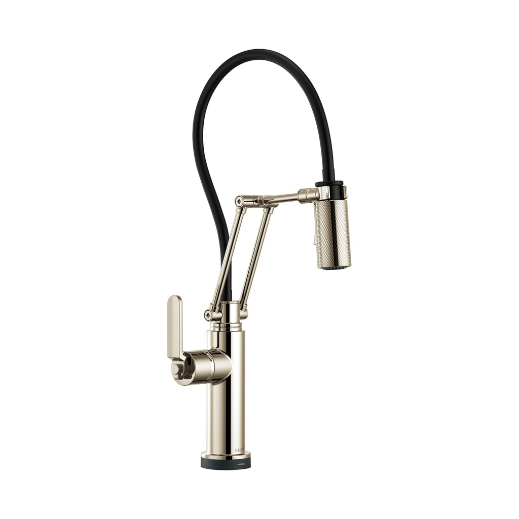 Brizo 64244LF-PN Litze Smart Touch Articulating Faucet Polished Nickel