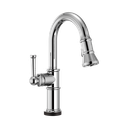 Brizo 64925LF-PC Artesso Smart Touch Pull Down Prep Faucet Chrome