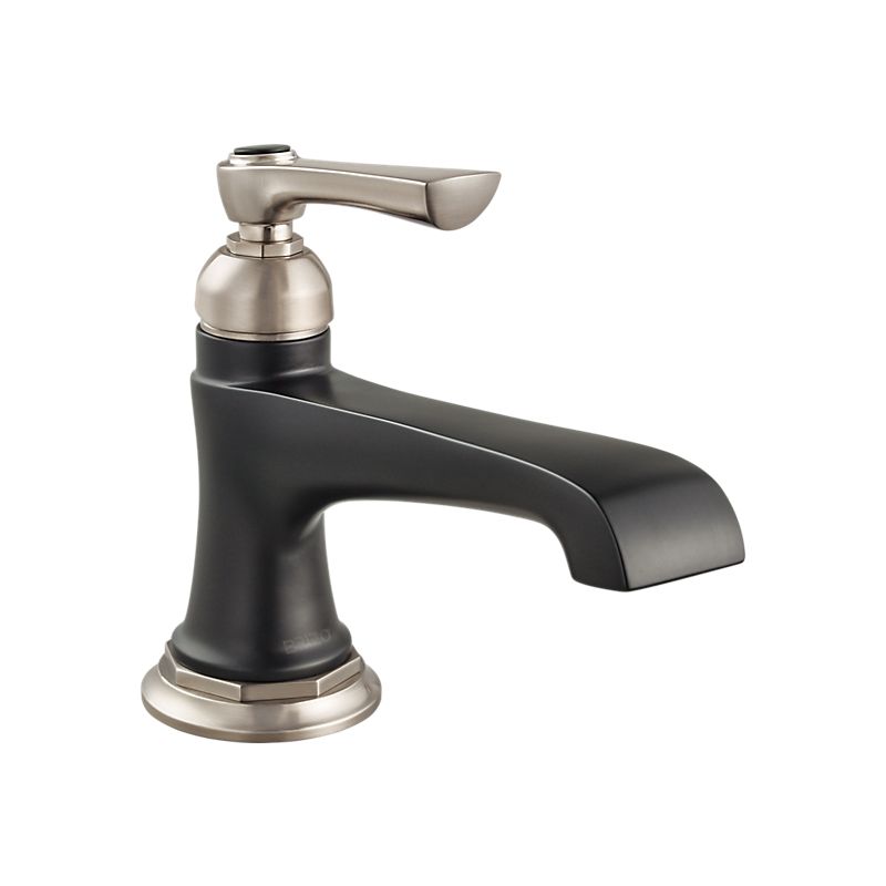 Brizo 65060LF-NKBL Rook Single Handle Lavatory Faucet