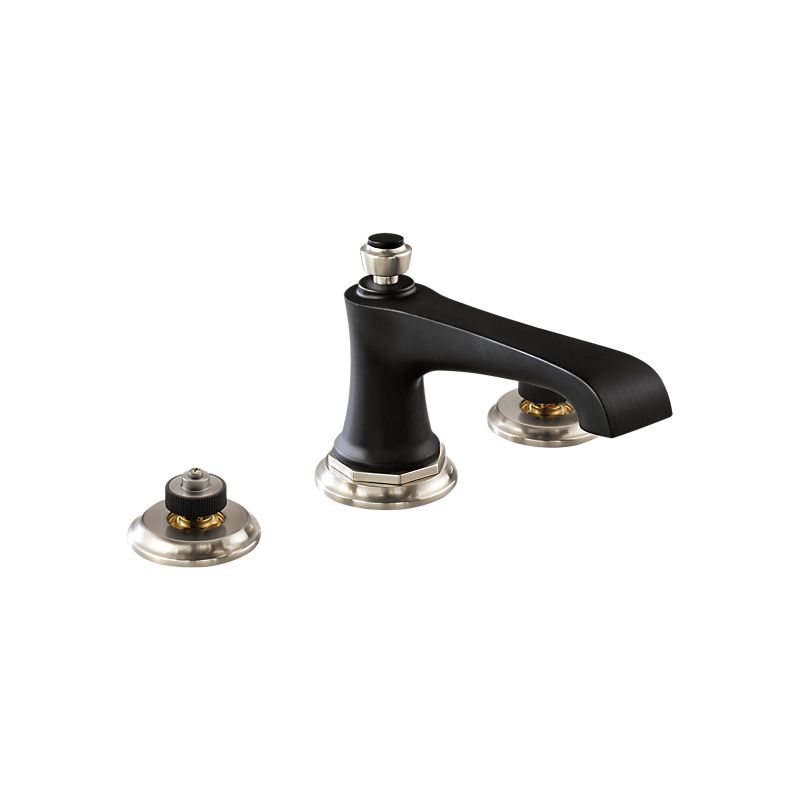 Brizo 65360LF-NKBLLHP Rook Widespread Lavatory Faucet Less Handles