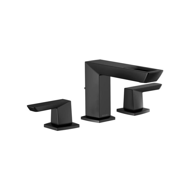 Brizo 65386LF-BL-ECO Vettis Widespread Lavatory Faucet Matte Black