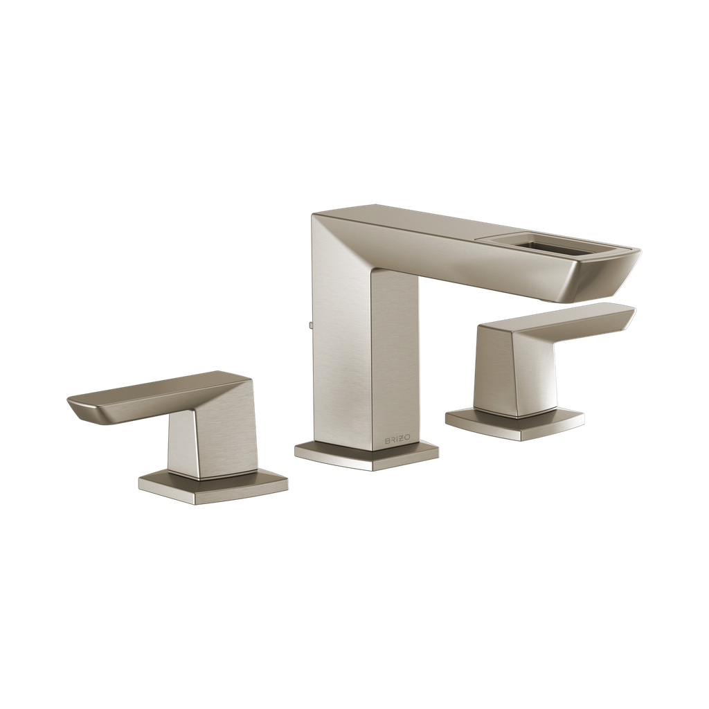Brizo 65386LF-NK-ECO Vettis Two Handle Widespread Lavatory Faucet Brilliance Luxe Nickel