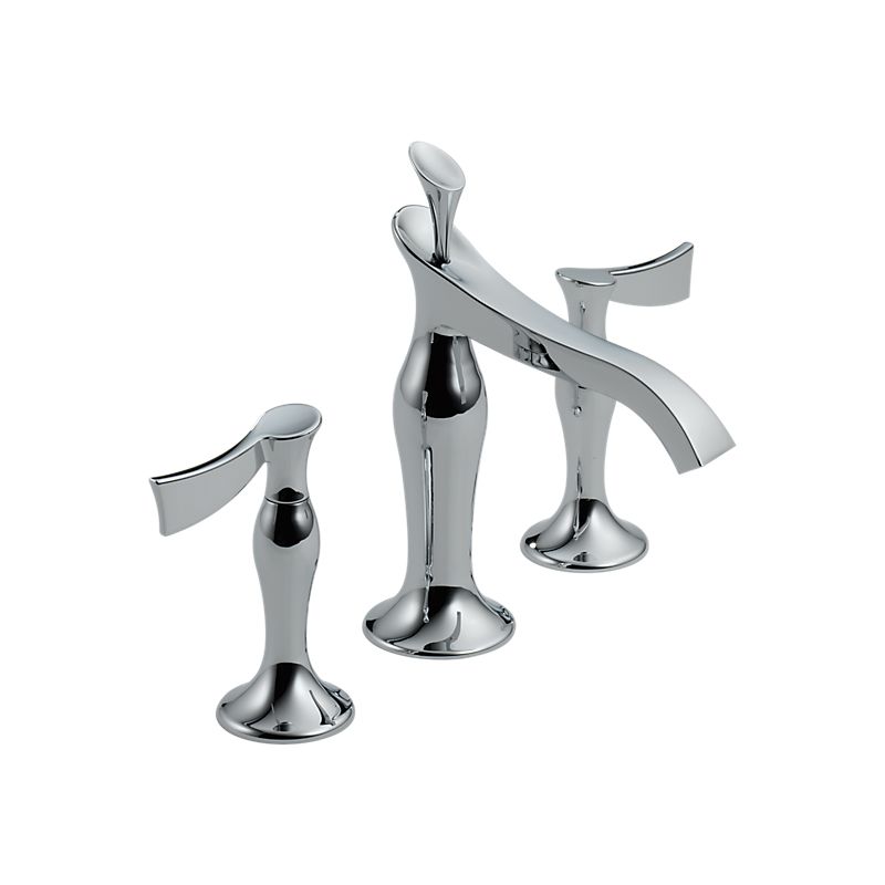 Brizo 65390LF RSVP Widespread Lavatory Faucet Less Handles