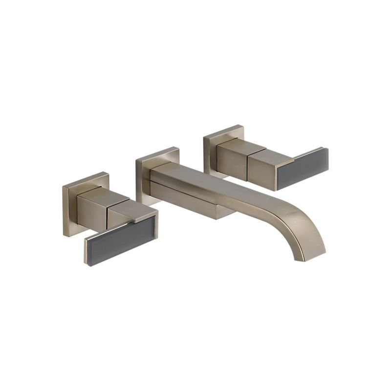 Brizo 65880LF-BNLHP Siderna Wall Mount Lavatory Faucet Less Handles