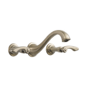 Brizo 65885LF-BNLHP Charlotte Wall Mount Lavatory Faucet Less Handles Brushed Nickel
