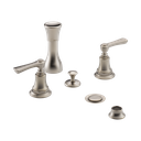 Brizo 68460-NKLHP Rook Widespread Bidet Less Handles Brilliance Luxe Nickel