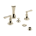 Brizo 68460-PNLHP Rook Widespread Bidet Less Handles Brilliance Polished Nickel