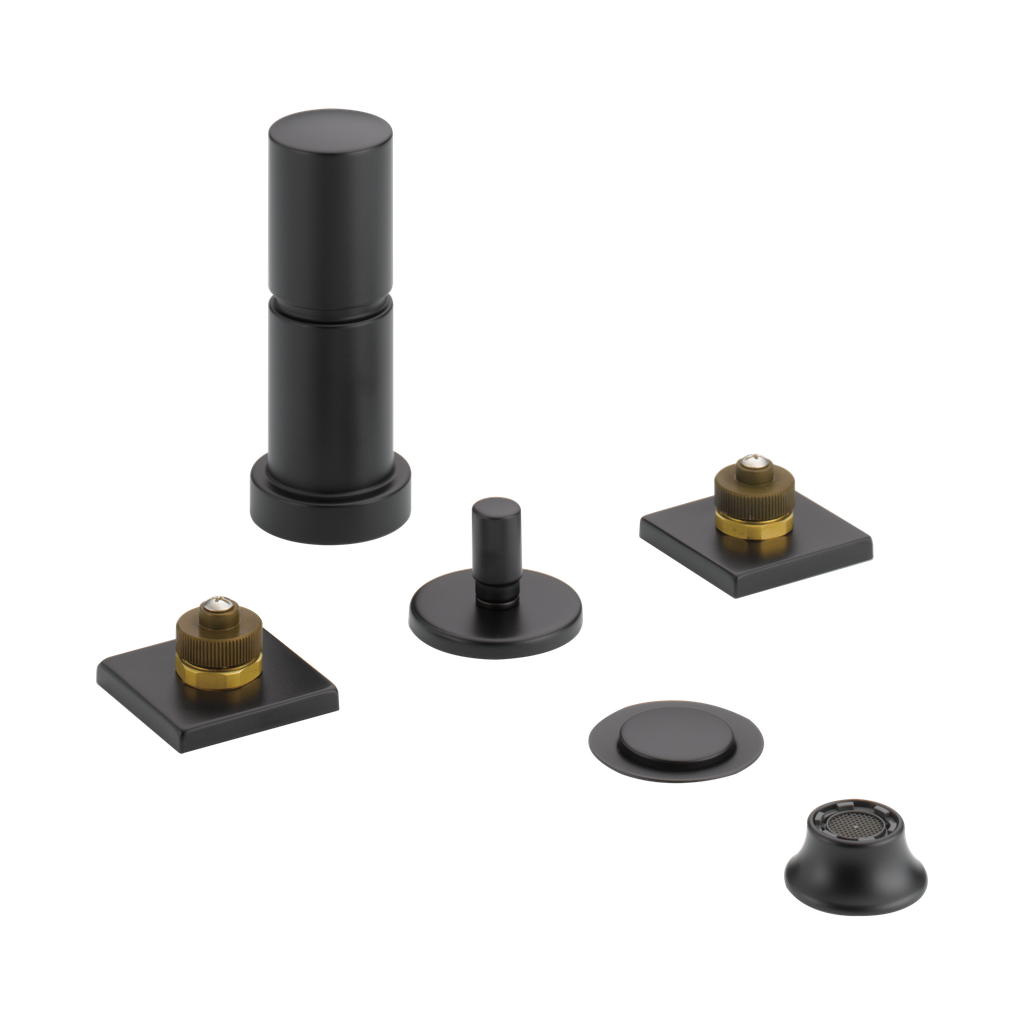 Brizo 68480-BLLHP Siderna Bidet Faucet Less Handles Matte Black