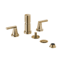 Brizo 68498-GLLHP Levoir Bidet Faucet Brilliance Luxe Gold