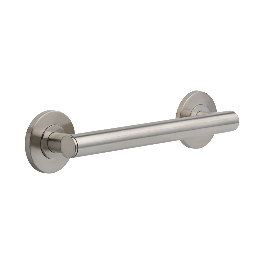 Brizo 69275-NK 12" Linear Round Grab Bar Brilliance Luxe Nickel