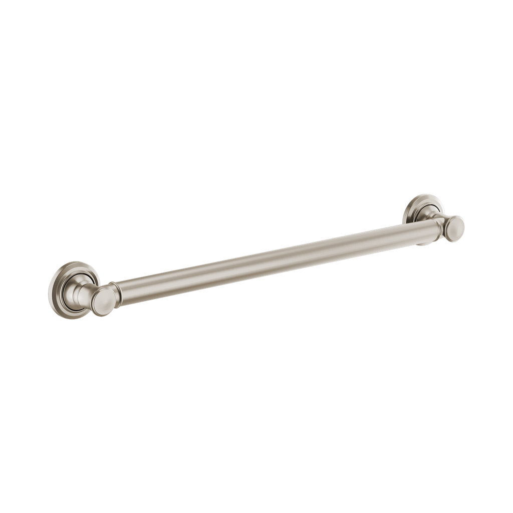 Brizo 69310-NK Traditional 24" Classic Grab Bar Brilliance Luxe Nickel