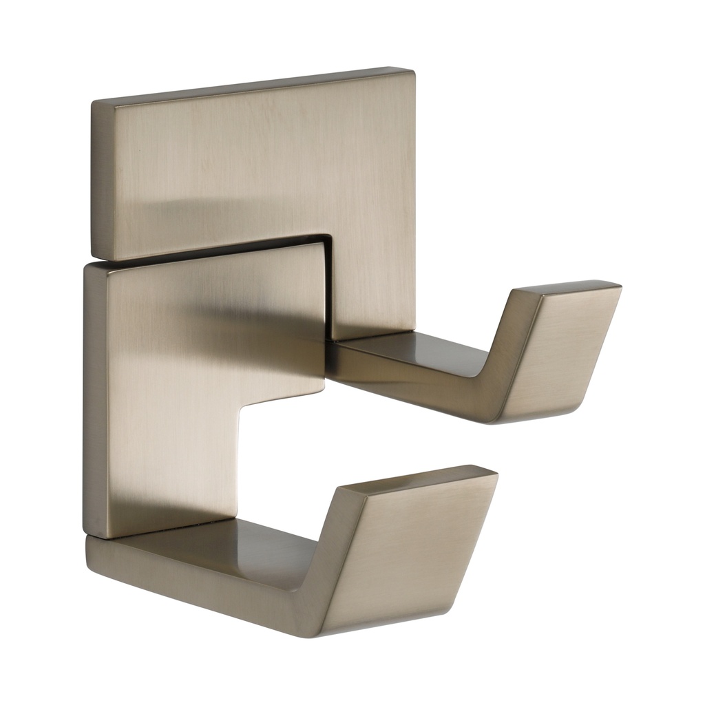 Brizo 693580-BN Siderna Double Robe Hook Brilliance Brushed Nickel