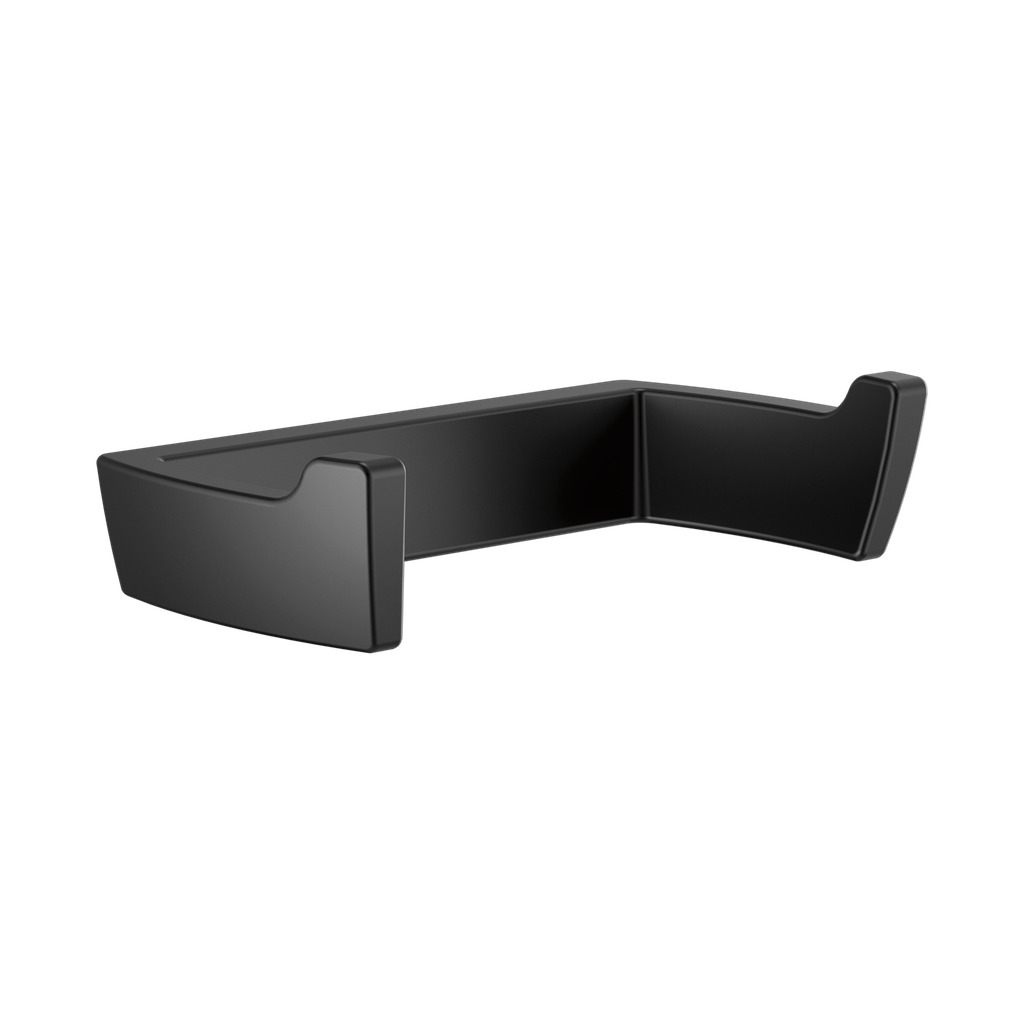 Brizo 693588-BL Vettis Double Robe Hook Matte Black